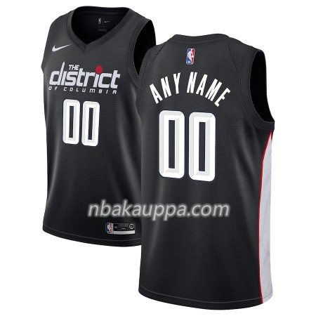 Washington Wizards Custom 2018-19 Nike City Edition Musta Pelipaidat Swingman - Miesten